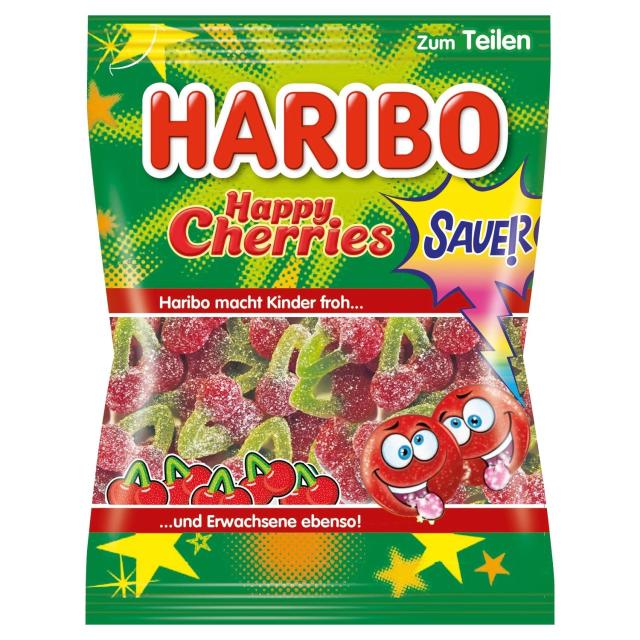 Haribo Happy Cherries Sauer 175g