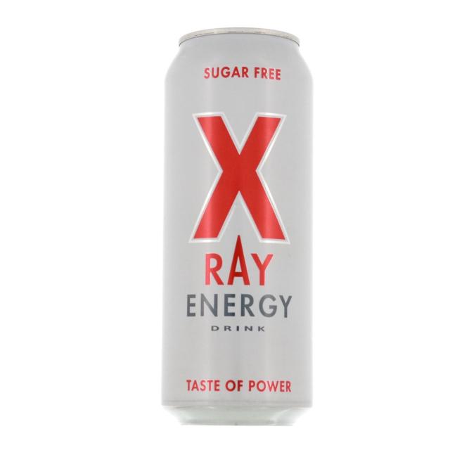 X-Ray Energy Drink 12x500ml Can - sugar free