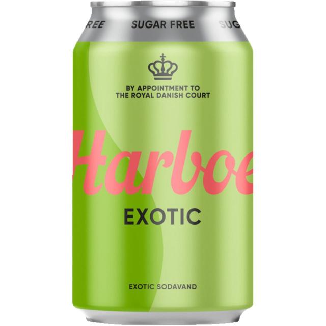 Harboe Exotic 24x330ml Can - sugar free