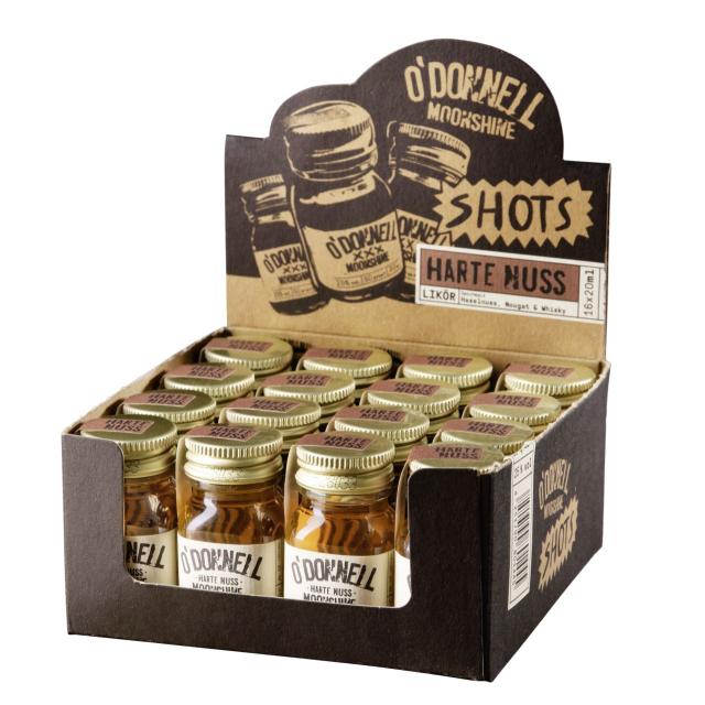 O'Donnell Moonshine Microbox Harte Nuss 25% 16x20ml