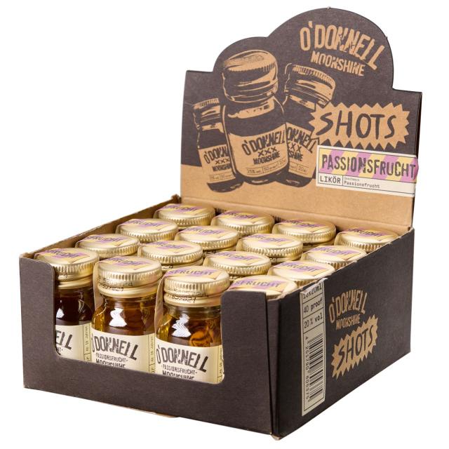 O'Donnell Moonshine Microbox Passionsfrucht 20% 16x20ml