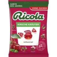 Ricola Kirsche Kräuter 75g - sugar free