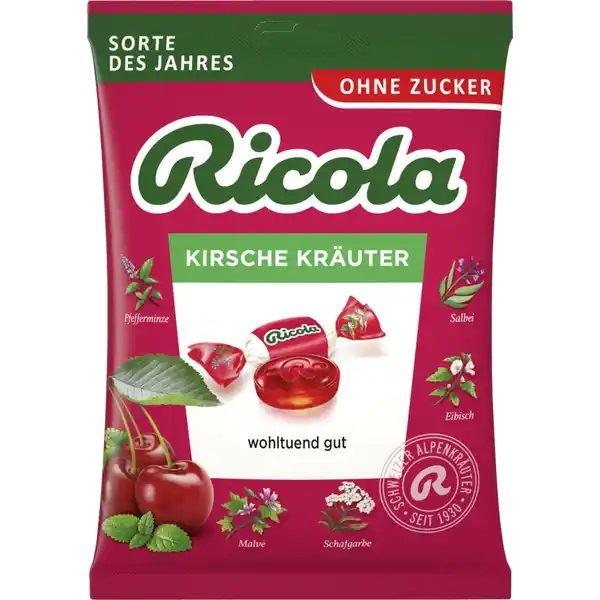 Ricola Kirsche Kräuter 75g - sugar free