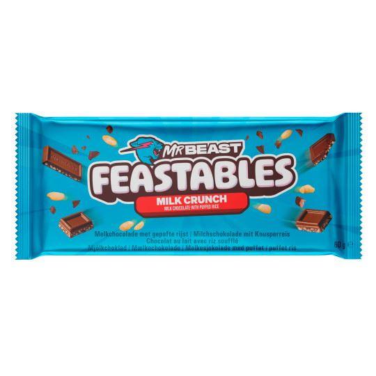 MrBeast Feastables Milk Crunch 60g