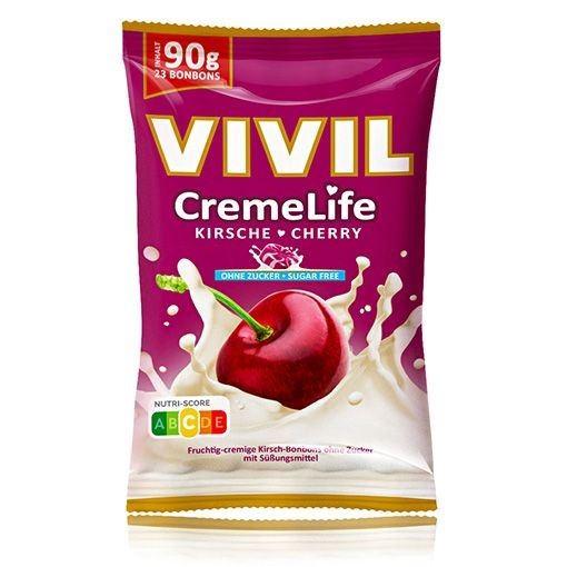 Vivil CremeLife Cherry 90g - sugar free