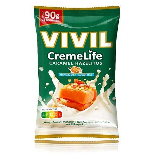 Vivil CremeLife Caramel Hazelitos 90g - sugar free