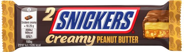 Snickers Creamy Peanut Butter 24x36,5g