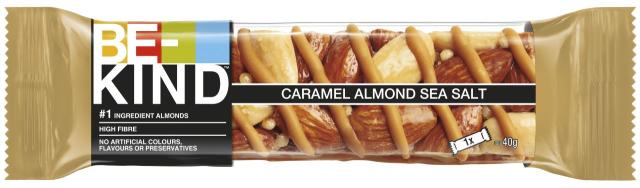 Be-Kind Caramel Almond Sea Salt 40g