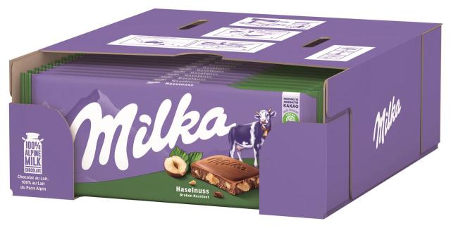 Milka Haselnuss 90g