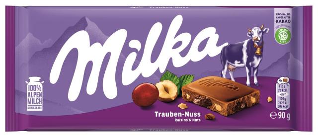 Milka Trauben-Nuss 90g