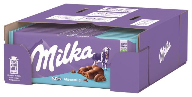 Milka Luflée Alpenmilch 90g