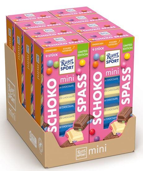 Ritter Sport mini Schoko Spass 9 pcs. 150g