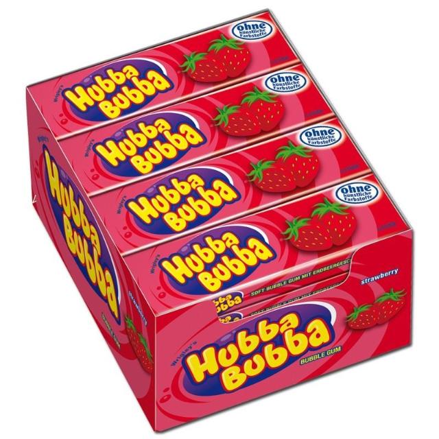 Hubba Bubba Seriously Strawberry 5 pcs.