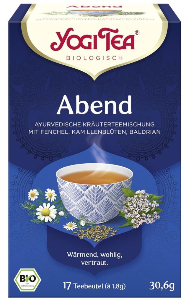 Yogi Tea Abend 17 pcs. 30,6g - Bio DE-ÖKO-034