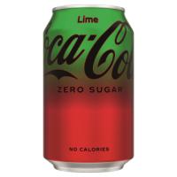 Coca Cola Zero Lime 24x330ml Can CCEP