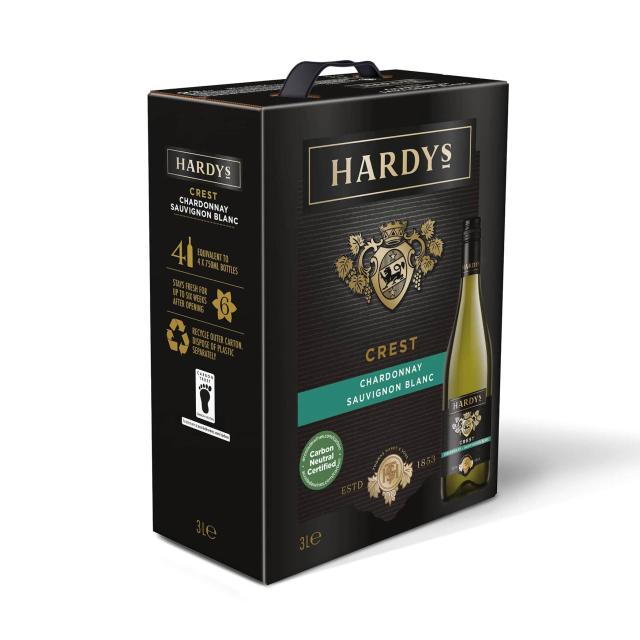 Hardy's Crest Chardonnay/Sauvignon Blanc 12,5% - 3l BiB