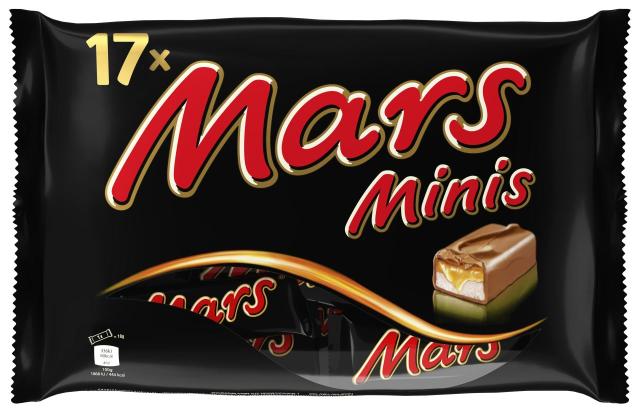 Mars Minis 17 pcs. 333g