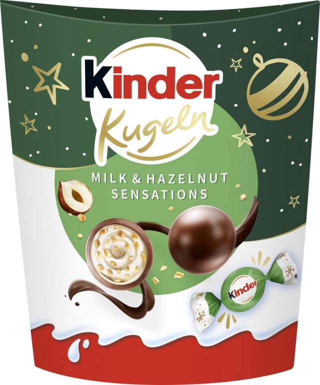 Kinder Kugeln Milk & Hazelnut Sensations 90g