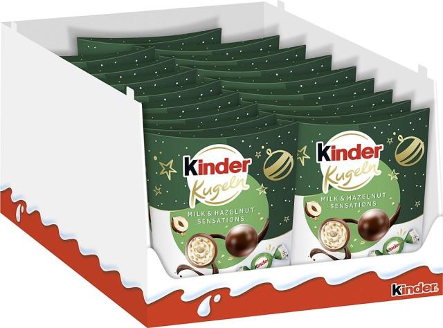 Kinder Kugeln Milk & Hazelnut Sensations 90g
