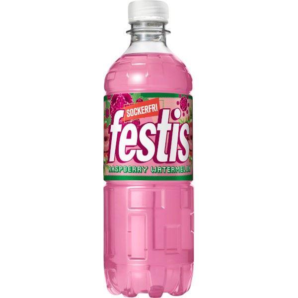 Festis Raspberry Watermelon 12x500ml PET - sugar free