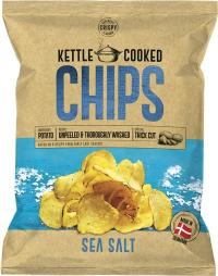 Kettle Cooked Chips Sea Salt 150g