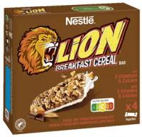 Nestlé Lion Breakfast Cereal Bars 4x25g