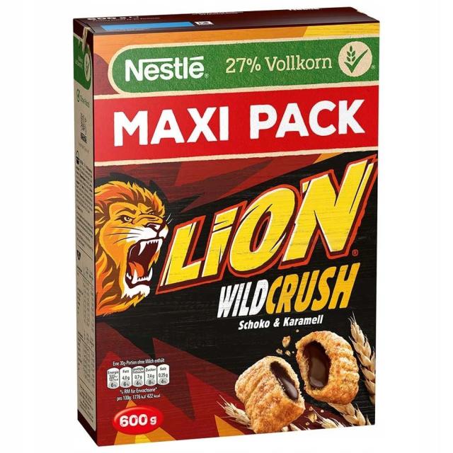 Nestlé Lion Wild Crush Maxi Pack 600g
