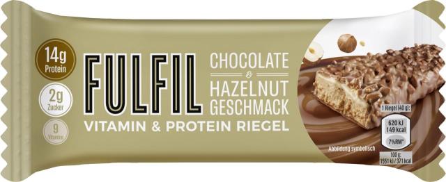 FulFil Vitamin & Protein Riegel Chocolate & Hazelnut 40g