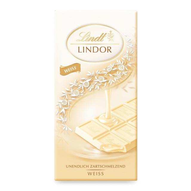 Lindt Lindor Weiss 100g