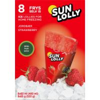 Sun Lolly Jordbær / Strawberry 8-pack Disp.