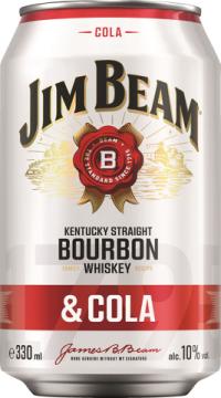DPG Jim Beam & Cola 10% 24x330ml Can