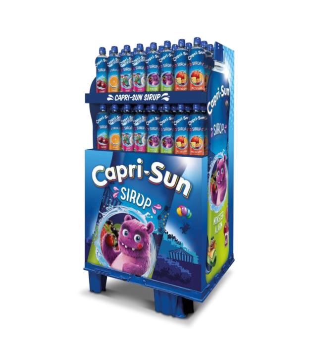 Capri-Sun Sirup 600ml Mixed 1/4 Chep Disp.