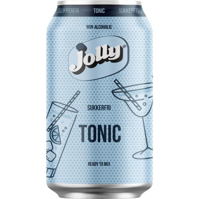 Jolly Tonic 12x330ml Can - sugar free