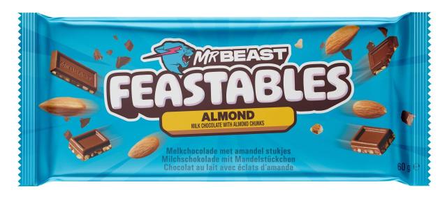 MrBeast Feastables Almond 60g