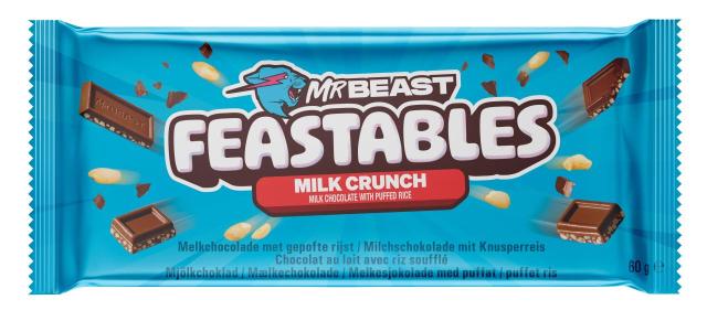 MrBeast Feastables Milk Crunch 60g