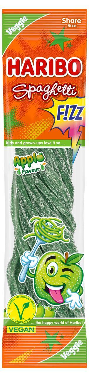 Haribo Spaghetti Fizz Apple Flavour 200g - vegan