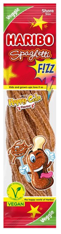 Haribo Spaghetti Fizz Happy Cola Flavour 200g - vegan
