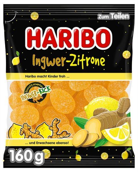 Haribo Ingwer-Zitrone 160g