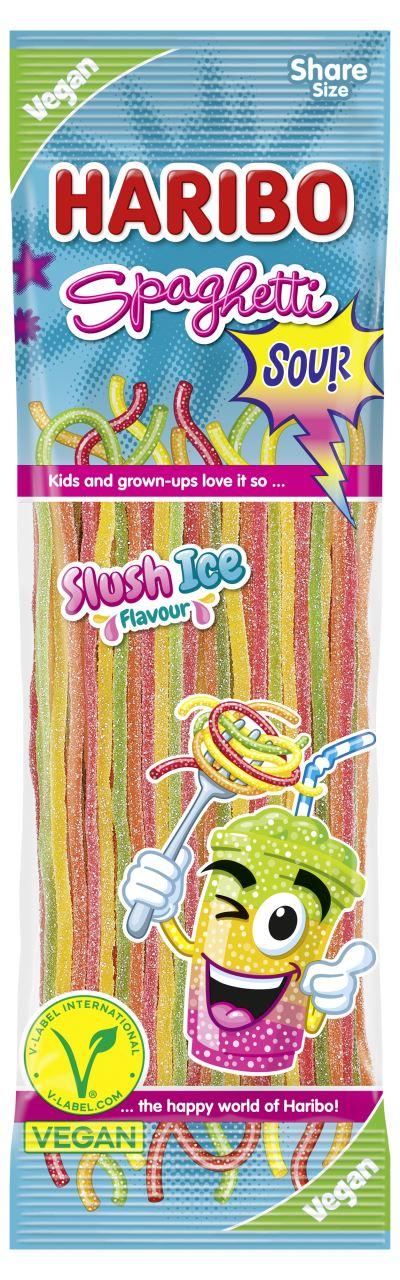 Haribo Spaghetti Sour Slush Ice Flavour 200g - vegan
