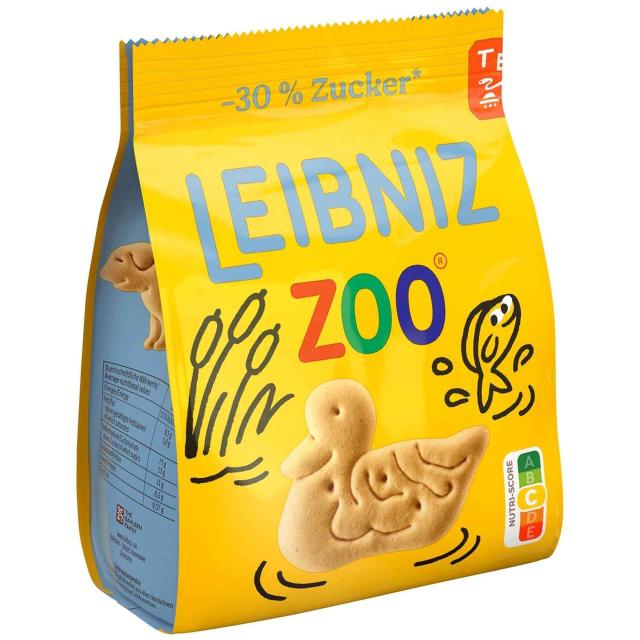 Bahlsen Leibniz Zoo -30% Zucker 125g