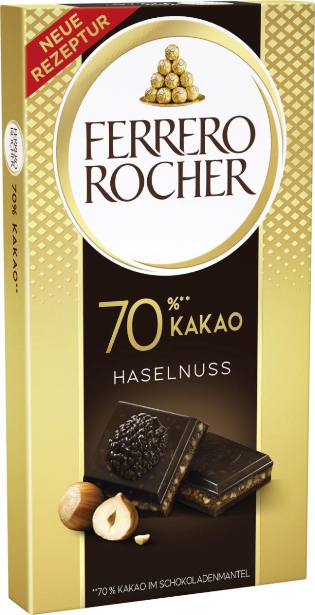 Ferrero Rocher 70% Kakao Haselnuss 90g
