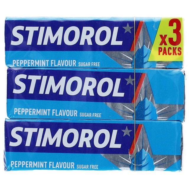 Stimorol Peppermint sugar free 3pcs. 42g