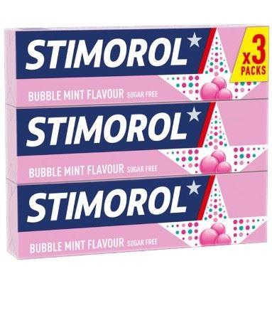 Stimorol Bubble Mint sugar free 3pcs. 42g