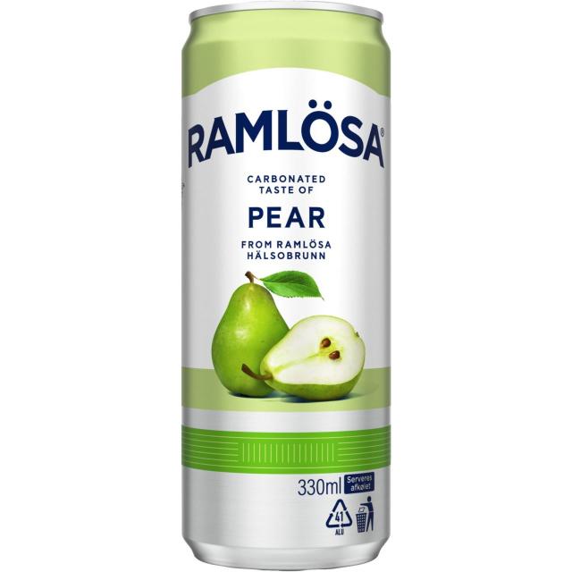 Ramlösa Carbonated Pear 24x330ml Can