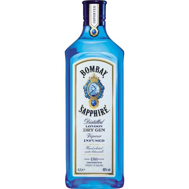 Bombay Sapphire London dry gin 40% - 0,7l