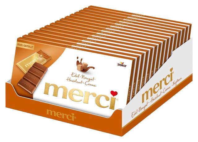 merci Hazelnut-Creme 4 pcs. 112g