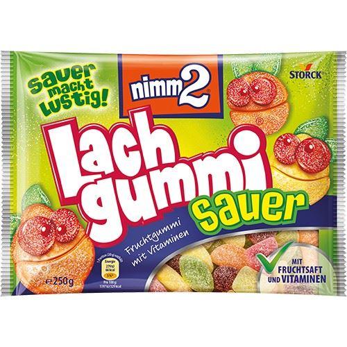 nimm2 Lachgummi Sauer 250g