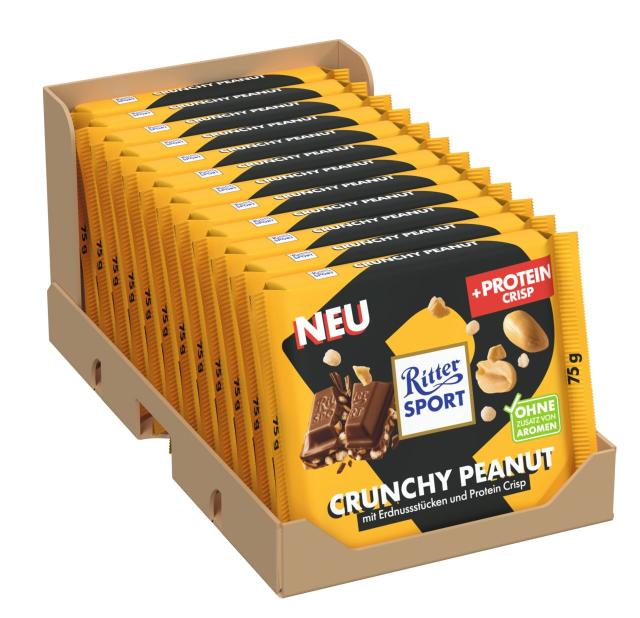 Ritter Sport Crunchy Peanut Protein Crisp 75g