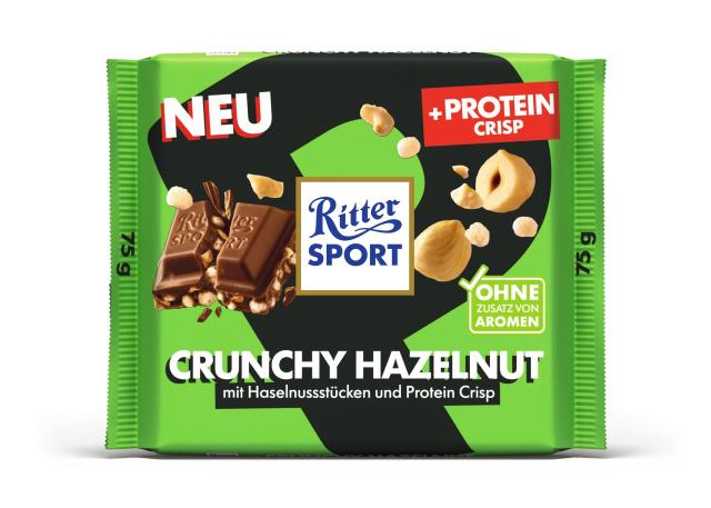 Ritter Sport Crunchy Hazelnut Protein Crisp 75g