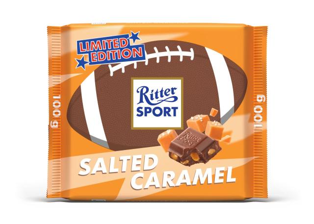 Ritter Sport Salted Caramel American Football 100g - Limited Edition
